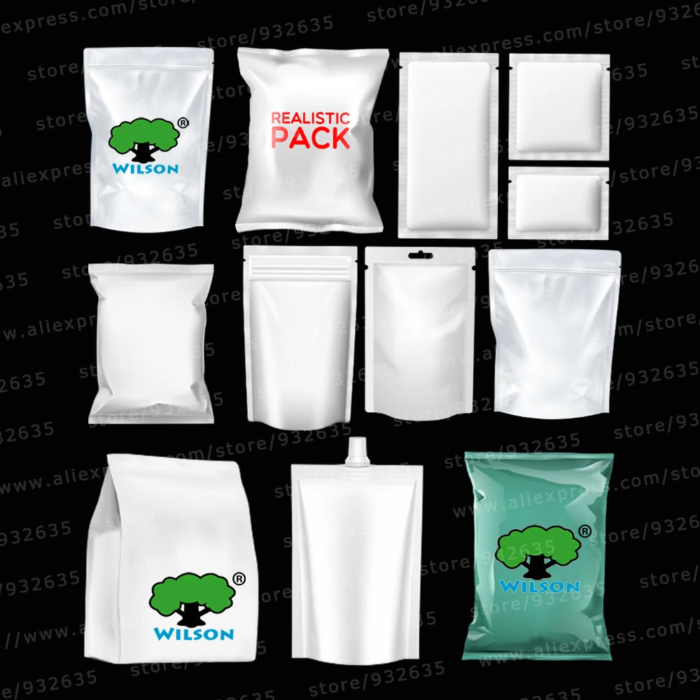 

1-5g Customized Printed Bag Small Pouch For Snack,Candy, Powder Leak Proof Food Storage Bags 100 PCS