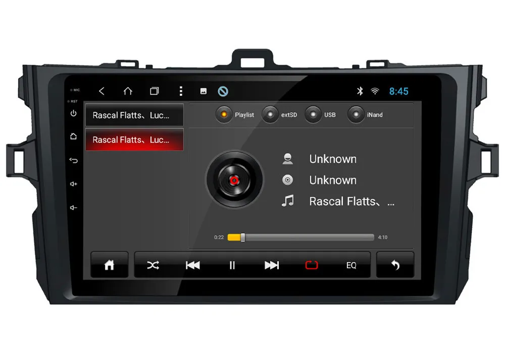 Sale 8" IPS 4G DSP Carplay Android 8 Octa Core 4GB RAM 64GB ROM RDS BT Car DVD Multimedia Player Stereo For Toyota Corolla 2006-2011 2