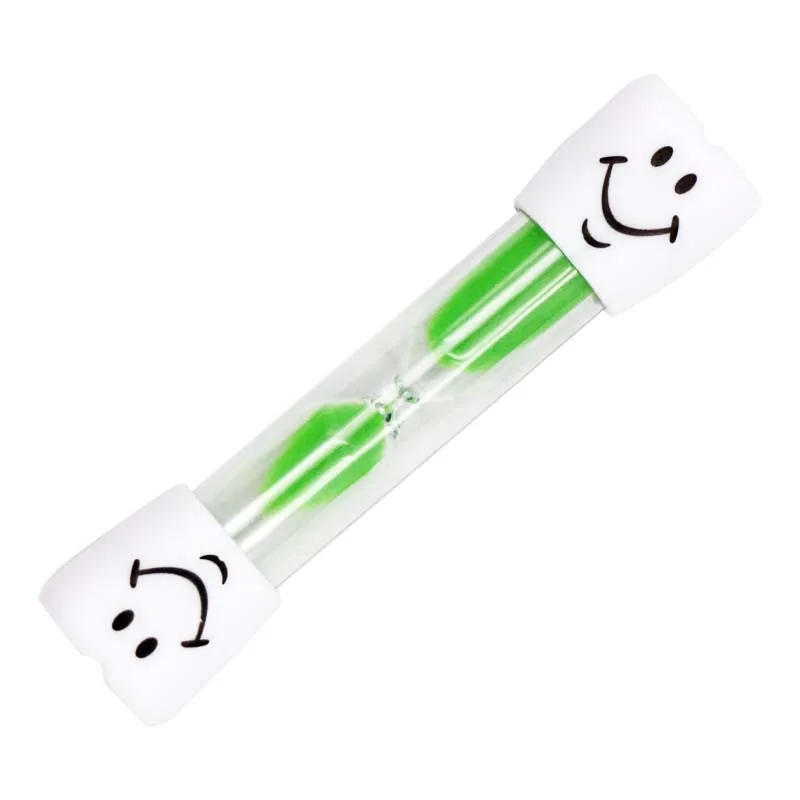 1pc Dental Teeth Shape Sand Hourglass Smiley Sand Clock Kids Tooth Brush Timer 3/Three Minutes Sand Glass Dentist Gifts Tools