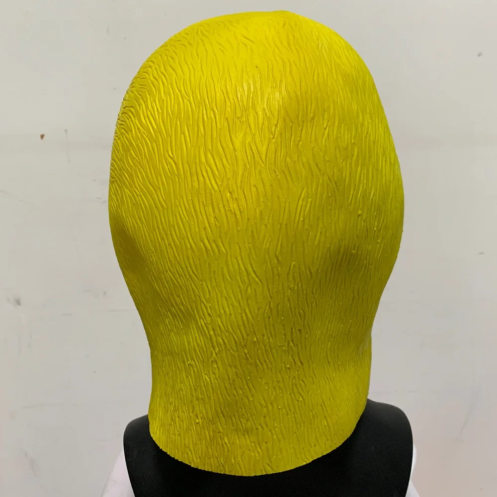 Жуткая резиновая маска животного латекса вечерние желтая утка маска животного взрослый Косплей, вечеринка, Хэллоуин маскарад Funcy одежда