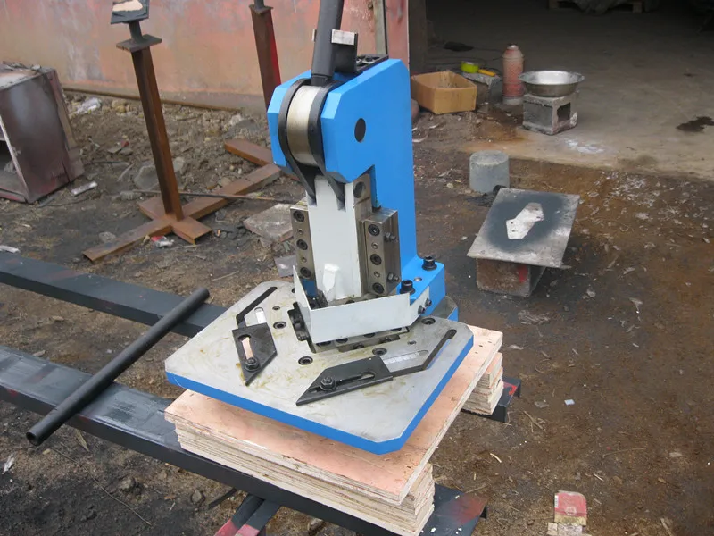

HN-3/102 hand operated notcher right angle shear cutting machine manual machinery tools