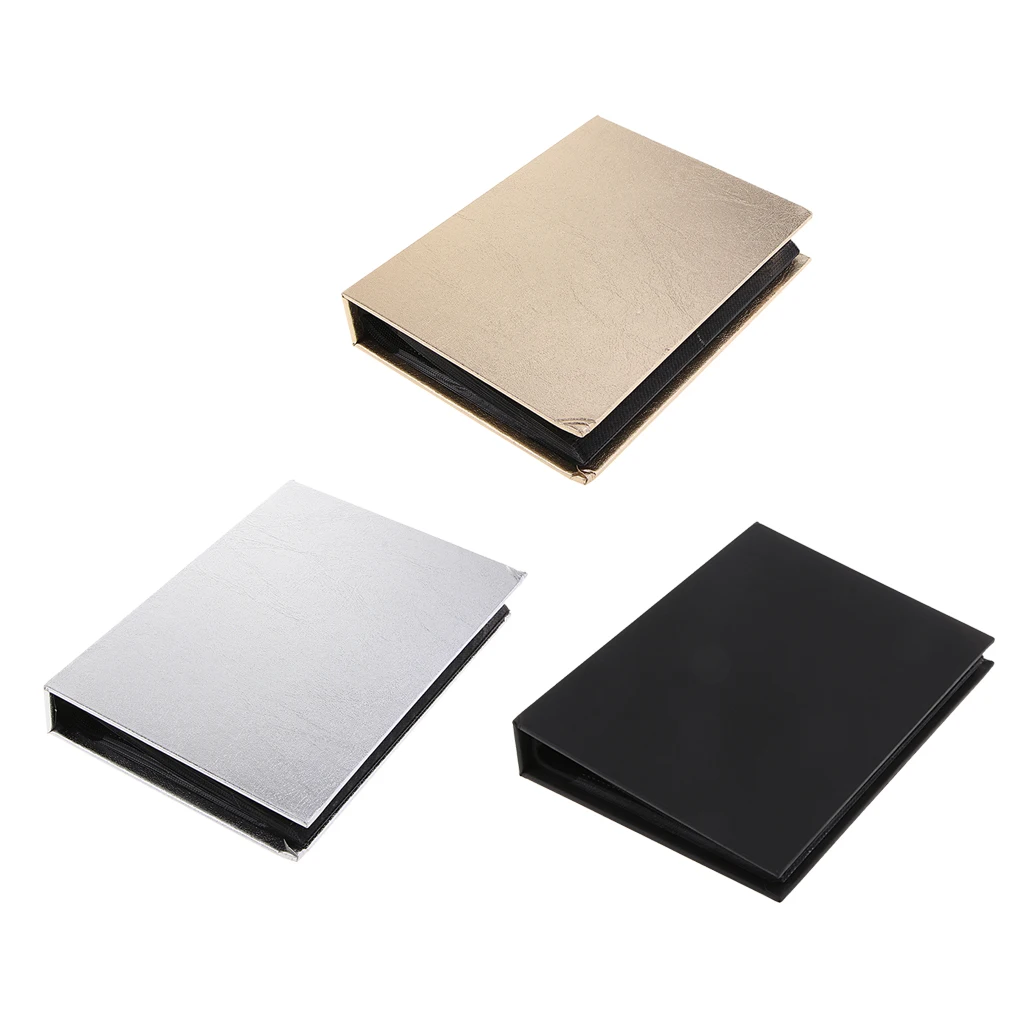 Transparent Page Photo Album -Sticker Holder –Scrapbook- Picture Display Book 30 Pages /120pcs Capacity –PU Leather Cover