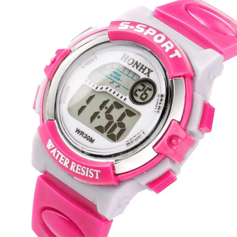 Детские часы для спорта на открытом воздухе детей мальчиков и девочек