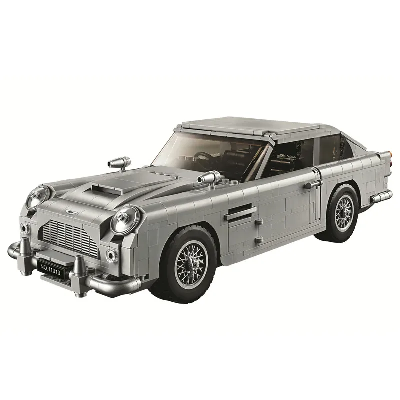 

Compatible Legoingly 10262 Technic 1450 Pcs James Bond Aston Martin DB5 Car Building Blocks Bricks DIY Toys Friends Gifts