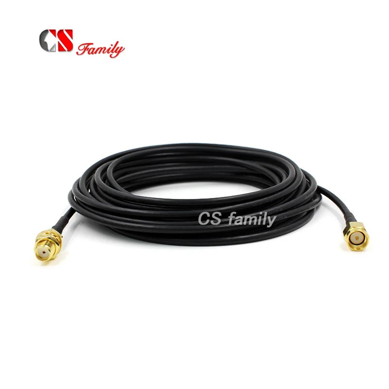 1 шт. удлинитель с разъемом SMA на гнездо 10 м|rg174 coaxial cable|coaxial cable rg174antenna |