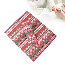 Моющаяся льняная Подушка для ногтей, набор для рук, держатель для ногтей в богемном стиле, подушка, Настольный коврик для маникюра, Гель-лак