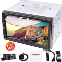 Eincar Backup camera 7” Double Din Car GPS Navigation in Dash GPS Car DVD Player FM/AM USB SD Bluetooth Radio Navigation Car