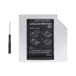 12,7 мм 2nd HDD Caddy IDE для SATA 2,5 "SSD чехол для ноутбука DVD/cd-rom Оптический отсек