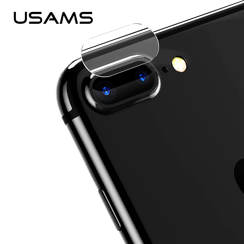2 шт. для iPhone 7 8 plus USAMS защитная пленка объектива камеры закаленное стекло 9 H Corning
