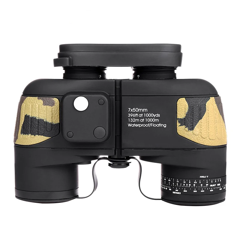 Binoculars rangefinder 10x50 Telescope with compass night