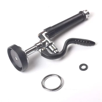 

SDFC-Pre Rinse Sprayer Commercial Kitchen Faucet Parts Chrome Finished (Black)