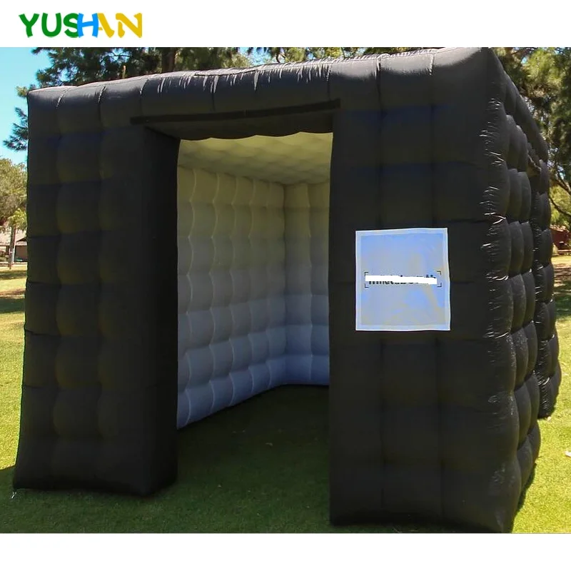 

Large Size Inflatable Photo Booth Custom Portable Photo Booth LED Color Changing Party Photo Booth Backdrops For Outside Inside