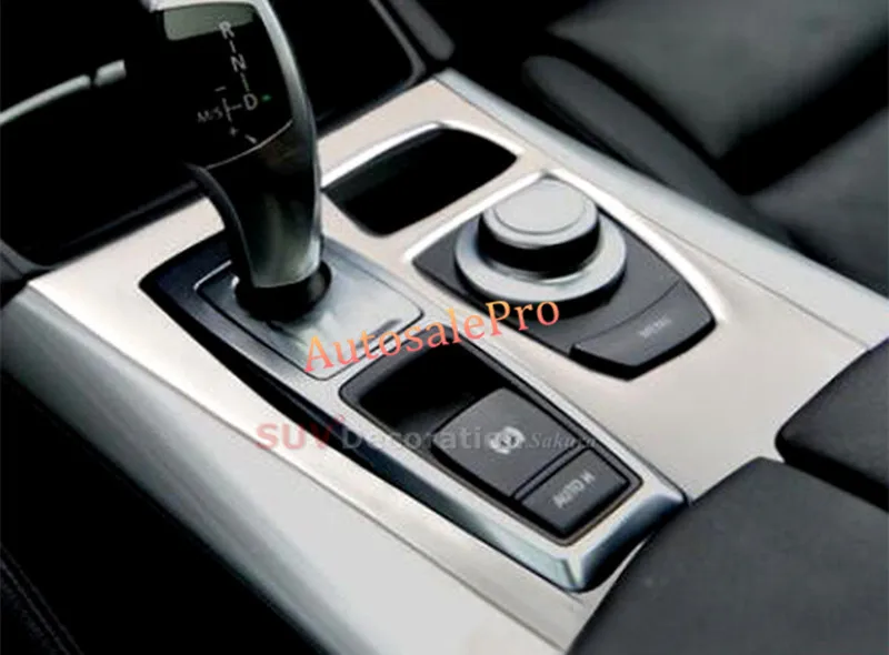 Для BMW X5 E70 2007 2008 2009 2010 2011 2012 2013 Нержавеющая сталь внутренний панельная Накладка