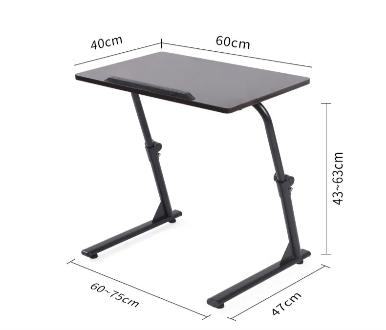 Простой прикроватный Wo язык ноутбук компьютерный стол складной ленивый стол кровать диван стол обучающий стол