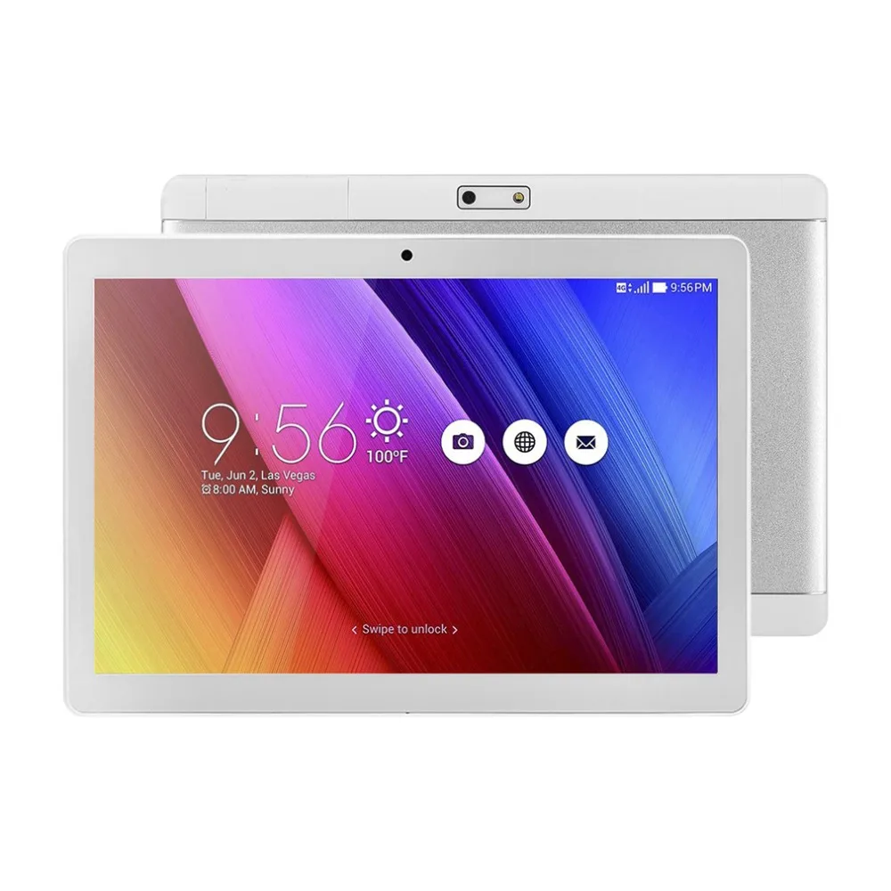 Новый тонкий 3g Телефонный звонок Tablet 9,6 дюймов Android 6,0 800*1280 ips HD 1 ГБ Оперативная память 16 ГБ Встроенная память dual SIM 5MP Планшеты PC 4000 мАч WI-FI gps OTG