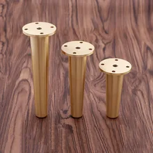 1 шт. твердая латунь ноги диван ноги металл ТВ шкаф держатель Золото мебельные ножки