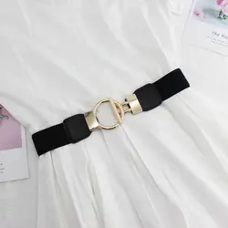 2019 новый золотой пряжкой горячая Распродажа Для женщин Мода Тонкий эластичный стрейч Поддерживающий Пояс-корсет
