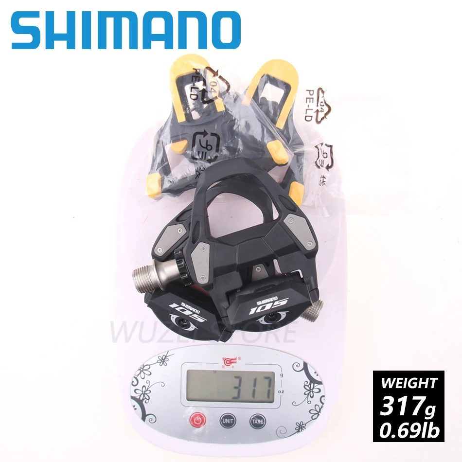 Componentes de pedales SPD de bloqueo automático SHIMANO 105 PD 5800/R7000 que se utilizan para piezas de bicicleta de carretera - 6