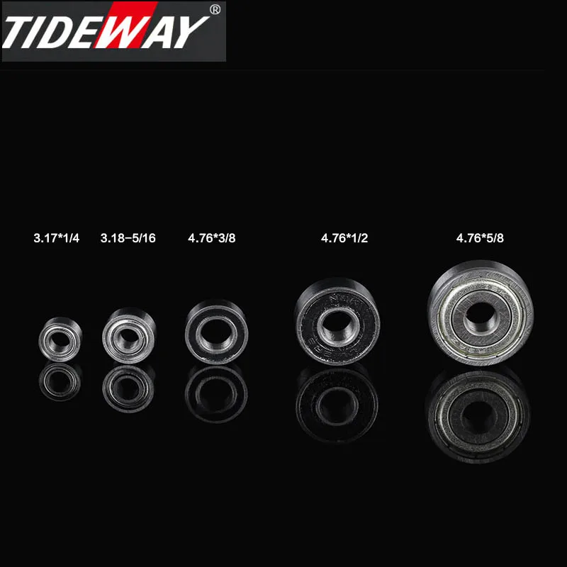 Подшипник TIDEWAY из стали для деревообработки Обрезной бит 1/4 1/2 подшипник прямого