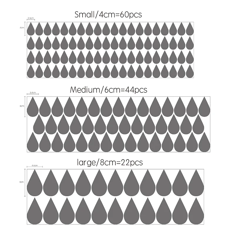 Детские Наклейки для декора комнаты маленькие капли дождя настенные наклейки для детской комнаты детские настенные наклейки для украшения комнаты детская спальня наклейка