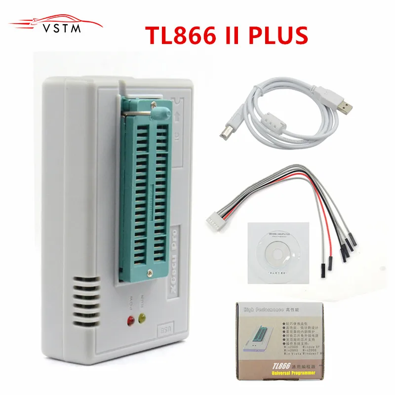 

Programmer TL866II USB Universal Programmer /Bios/ECU 1.8V nand flash 24 93 25 Tl866 ii Plus generation of TL866cs/TL866A