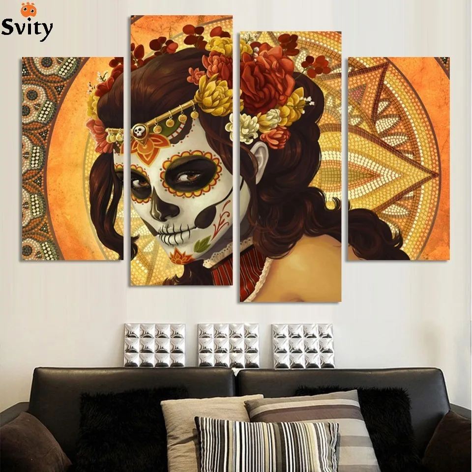 Clearance Sale Landscape Abstract Canvas Painting Wall Art Poster and