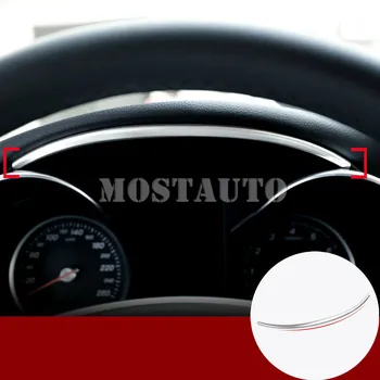 

For Benz C Class W205 S205 Inner Front Dashboard Edge Trim Cover 2014-2018 1pcs