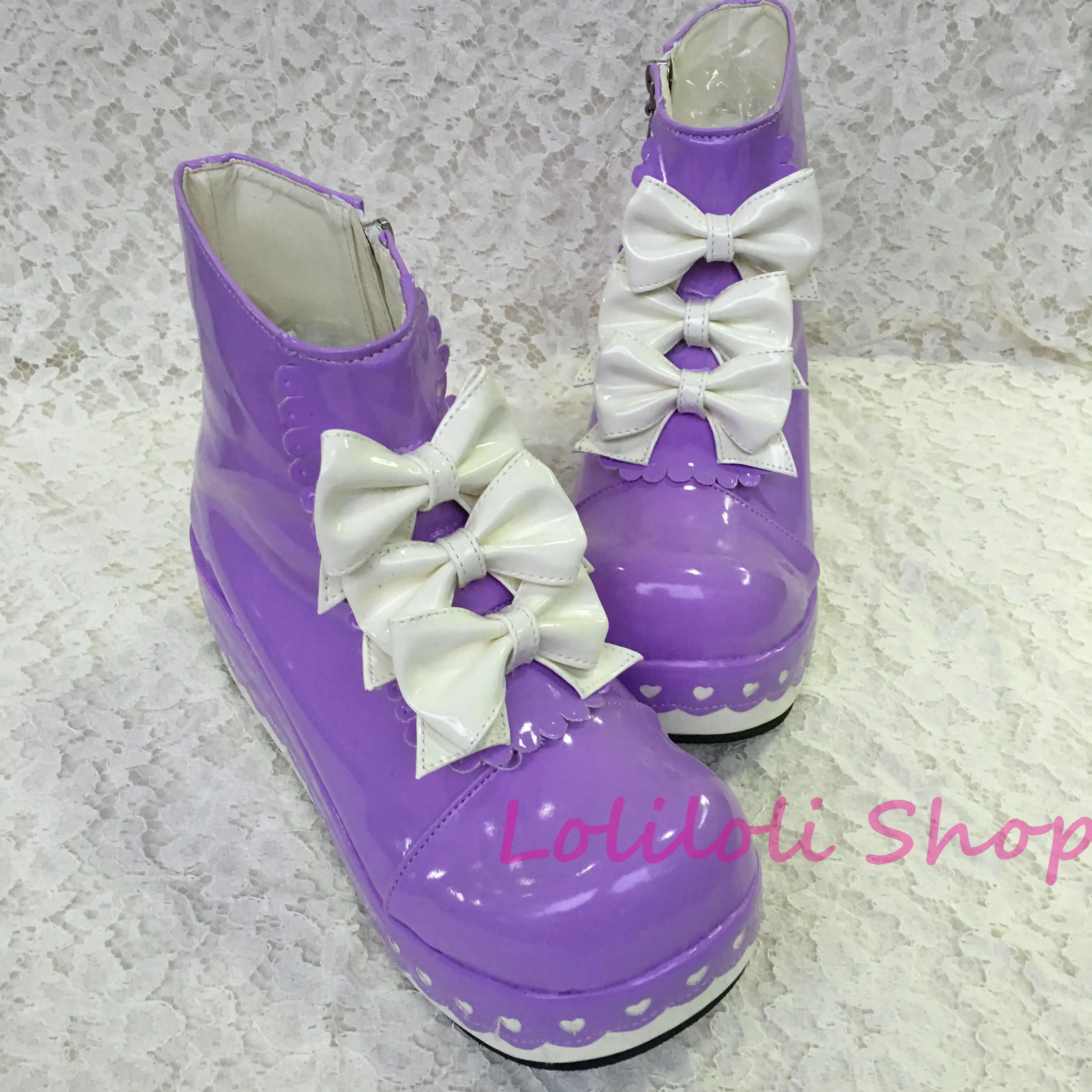 flat lolita shoes