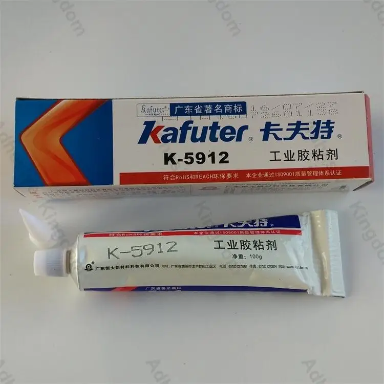 5 шт. Kafuter 100 г K-5912 oxime черная силиконовая резина многоцелевой промышленный герметик высоковольтное оборудование клей