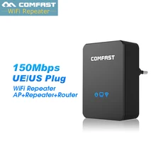 WiFi Repetidor inalámbrico a 150 Mbps 802.11n/g/b COMFAST Red Wifi Extender AP Router Wi fi Amplificador de Señal Repetidor Wifi Booster