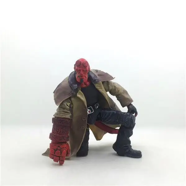 7 дюймов 2 типа фильм HB Hellboy серия включает сигару Samaritan пистолет фигурка Коллекционная модель игрушки