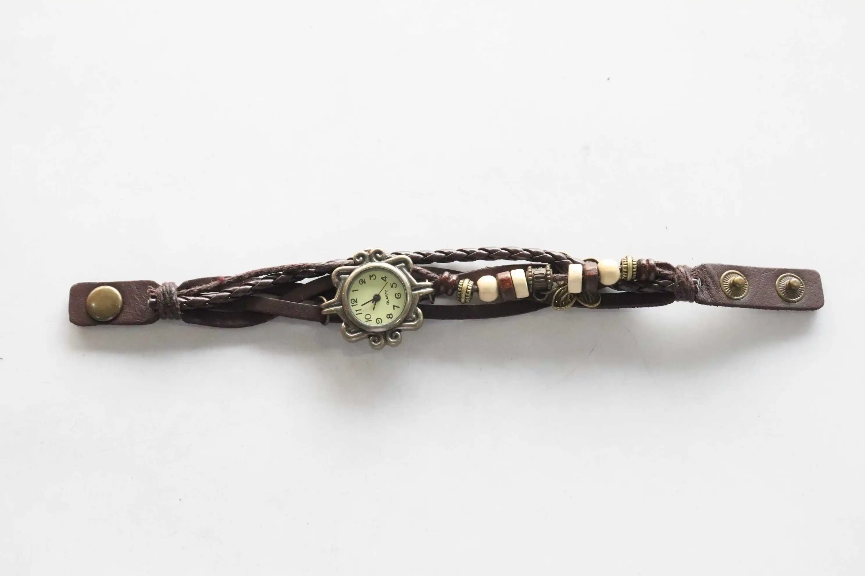 GENBOLI 1 шт., винтажные часы-браслет с бабочкой, Кварцевые женские наручные часы с механизмом для девушек и женщин, Прямая поставка
