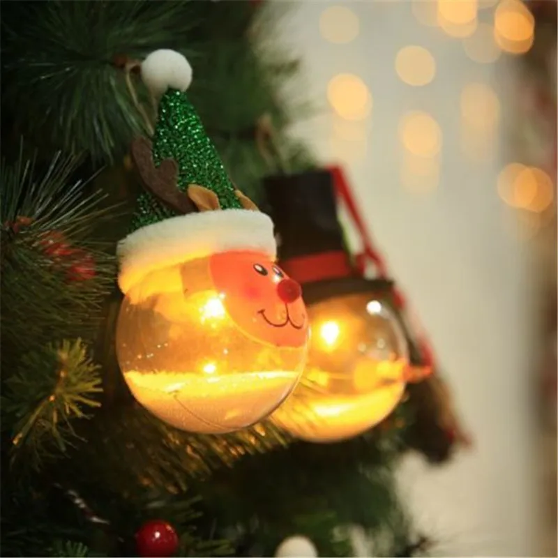 New Beautiful Warm White LED Plastic Flat Ball Pendant Home Party Decoration Christmas Xmas New Beautiful Warm White LED Plastic Flat Ball Pendant Home Party Decoration Christmas Xmas
