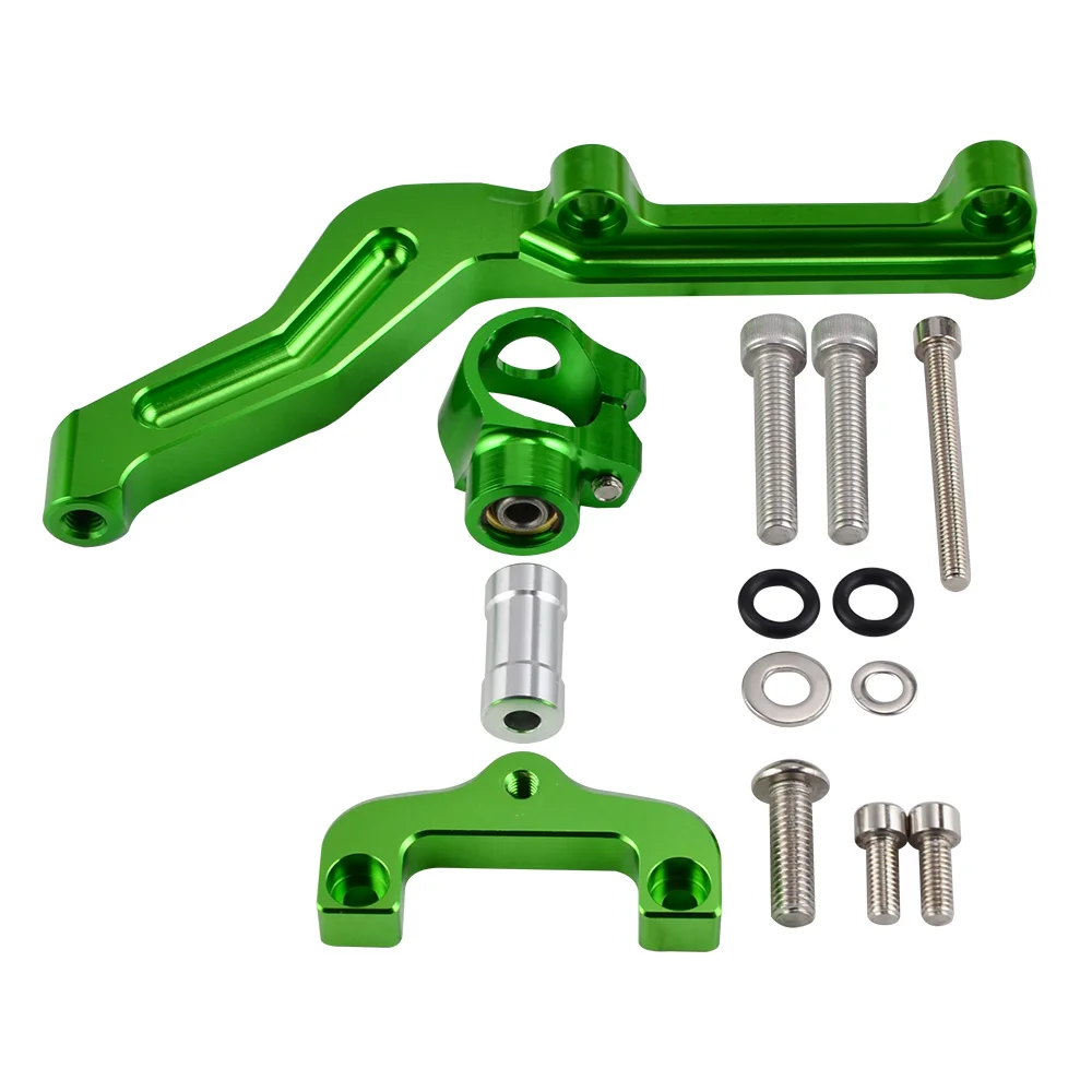 Стабилизатор рулевого демпфера CNC для мотоцикла Kawasaki Z650 2017 2018|Накладки и