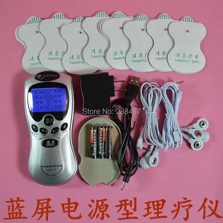 

Free shipping Household multifunctional digital physiotherapy therapy machine cervical massage device neck pulse