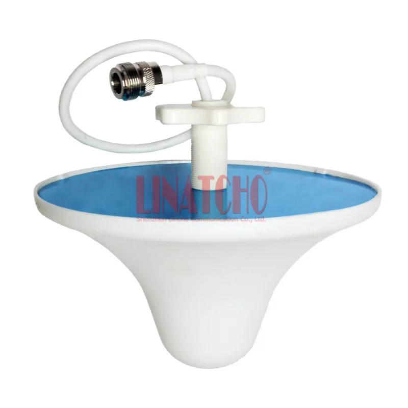 Free shipping 800 960MHz 1710 2500Mhz 3dBI Omni Ceiling Antenna for GSM CDMA WCDMA Repeater Booster 2