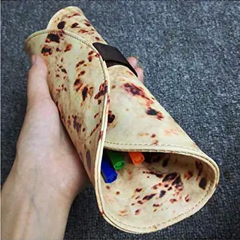 

Creative Burritos Storage Bag Corn Burrit Pen Box Creative Stationery Storage Box Student Stationery Storage Bag