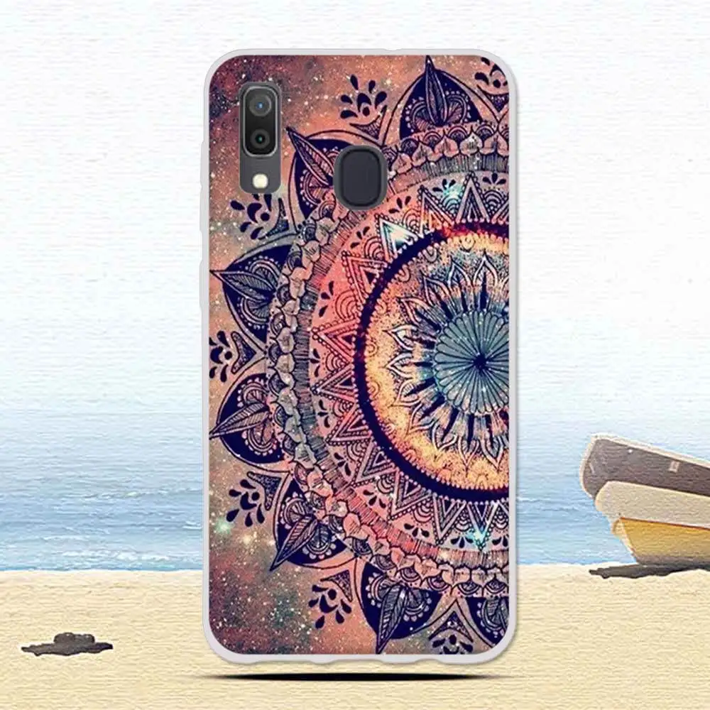 Роскошный чехол из ТПУ для Samsung Galaxy A20 A30 мягкий силиконовый с рисунком A 20 30 чехлы