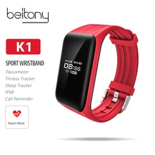 

DAWO K1 Smart Bracelet Band IP68 Waterproof OLED Heart Rate Fitness Tracker Smart Wristband For Android IOS Phone PK mi band 2
