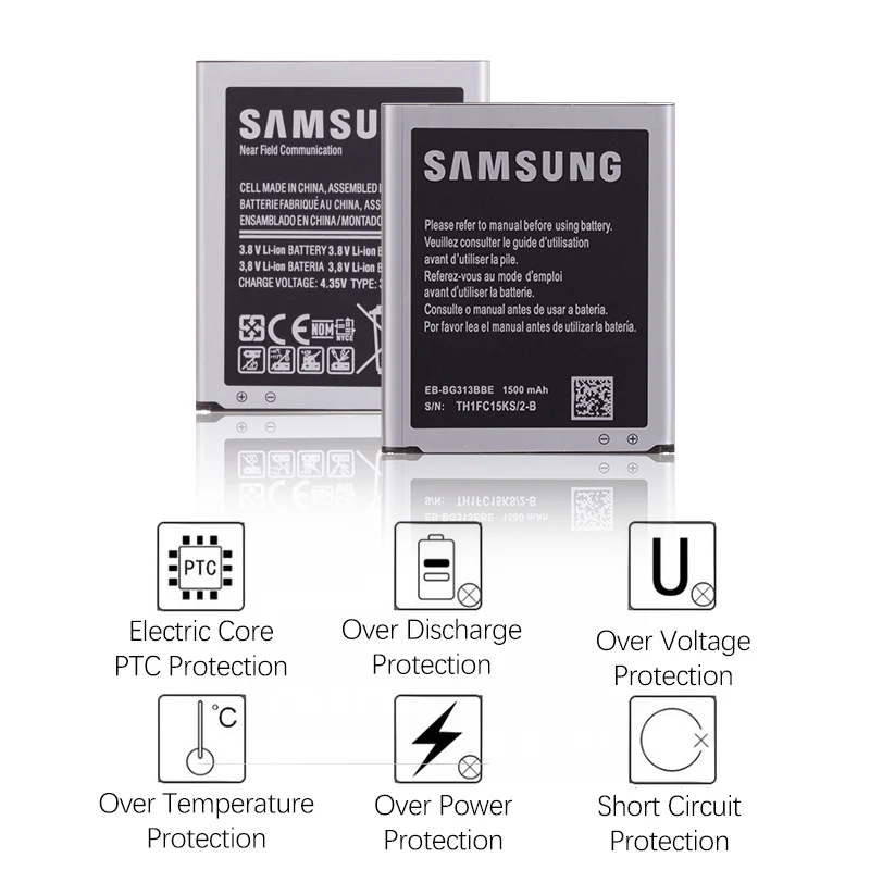 B100AE EB BG313BBE батарея для SAMSUNG GALAXY Ace 3 ACE 4 LITE аккумулятор 1500 мАч GT S7898 S7270 S7392 S7390 тренд 2