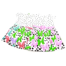 Платье принцессы Infantil 2018 Новый Летние платья для маленьких девочек; Robe Enfant точка Детское платье с цветочным принтом детская одежда