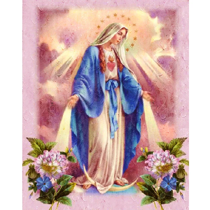 

Diamant Schilderen Virgin Mary Painting DIY 5d Daimond Painting Diamond embroidery icons religious Picture By Numbers Mosaic1007