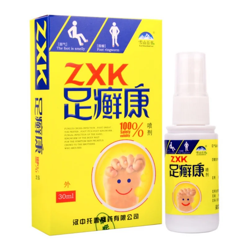 Spray Antibacterial Deodorant Powder Anti Itch Sweat Odor Feet Athletes Foot Liquid Anti fungi Shoe Sock