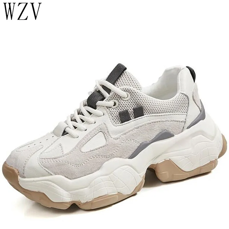 

High Quality Platform Shoes Women Sneakers Spring Autumn Fashion Women Casual Shoes Ladies Trainers Chaussure Femme Shoes Woman