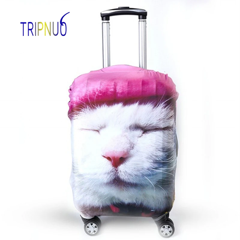 TRIPNUO чехол с граффити для костюма, чехол для путешествий, эластичные Защитные чехлы для багажа, Эластичные аксессуары для путешествий, чехол на колесиках