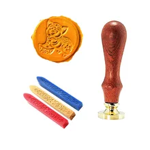 Подпись индивидуальная восковая печать штамп свинья