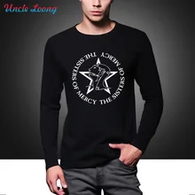 The Sisters Of Mercy, мужские футболки, одноцветная одежда с длинными рукавами, футболка с круглым вырезом, Homme, много цветов и размеров, S-3XL