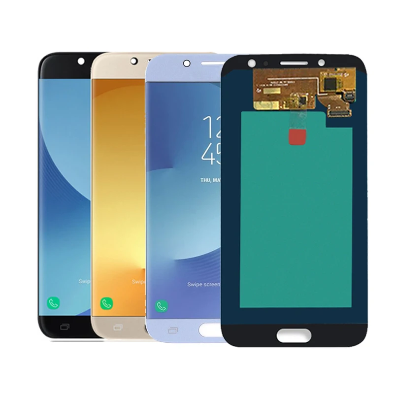 

Original AMOLED For Samsung Galaxy J7 Pro 2017 J730 J730F LCD Display With Touch Screen Digitizer Assembly Free Shipping