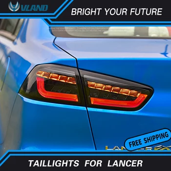 

Car Tail lamp for Mitsubishi Lancer Tail Light 2009-2015 LED Strip DRL+Brake+Park+Signal led lights
