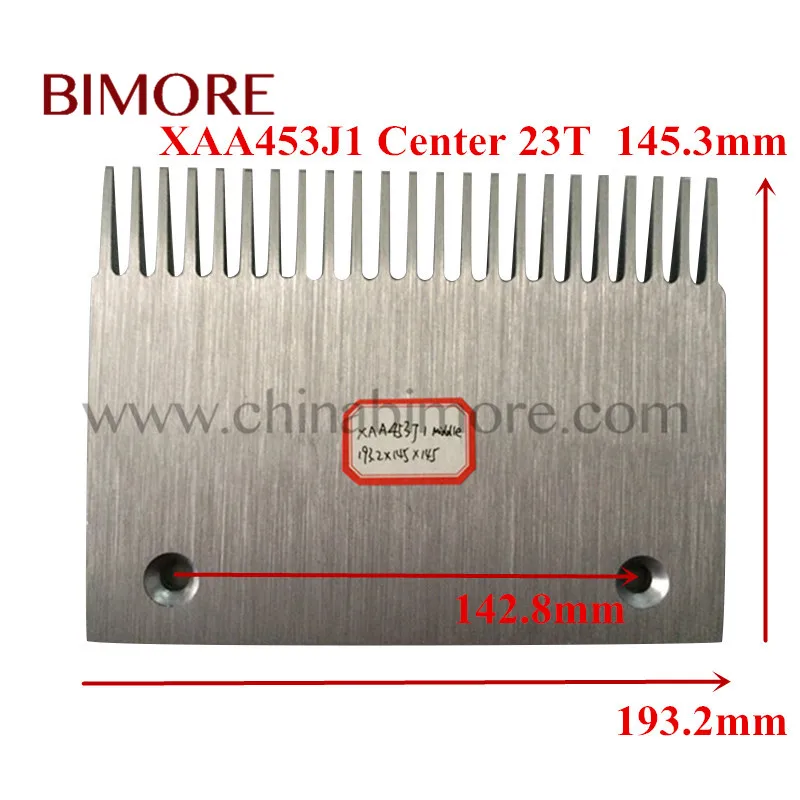 

XAA453J1 Escalator Comb Length 193.2mm Width 145.3mm Install Size 142.8mm Middle 23T